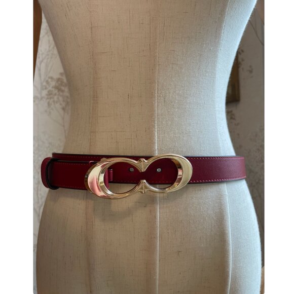 ❤️ COACH Signature Buckle Belt, length 36", wide 1" - Picture 8 of 10